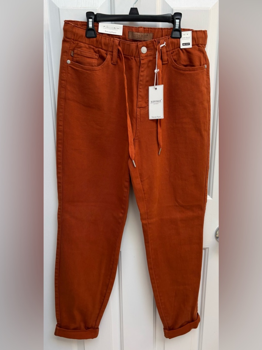 Judy Blue Auburn Orange Jeans